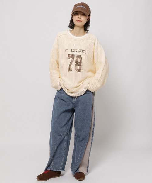 tシャツ 2WAYナンバリングプルオーバー レディース | niko and… | 09