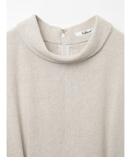 「enchainement」 半袖ワンピース フリー ベージュ レディース_画像6