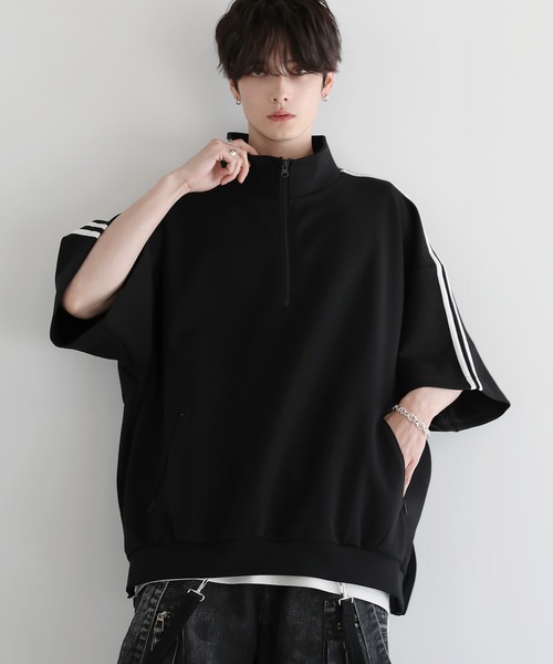「LILL」 半袖Tシャツ X-LARGE ブルーグレー メンズ_画像2