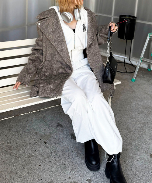 極美品★Mサイズ★スパイラルガール レザージャケット ライダースジャケット SPIRALGIRL（スパイラルガール） レザージャケット ライダース