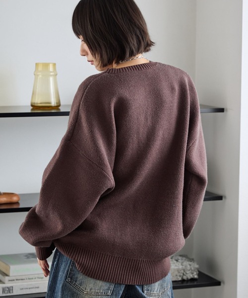 PBLIM ニット セーター 「UNISEX」グッドレターニット レディース