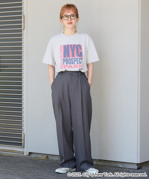 「GOOD ROCK SPEED」 半袖カットソー FREE グリーン レディース_画像2