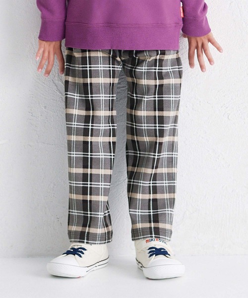 MIKI HOUSE（ミキハウス） パンツ 「WEB限定」チェックパンツ キッズ