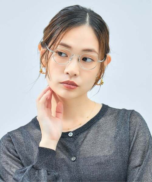 Zoff（ゾフ） 伊達メガネ メガネ 眼鏡 「黒石奈央子さん コラボ」 Zoff