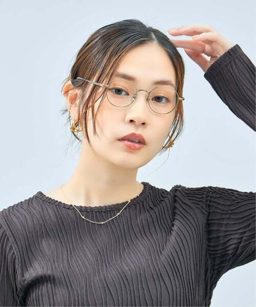 Zoff（ゾフ） 伊達メガネ メガネ 眼鏡 「黒石奈央子さん コラボ」 Zoff