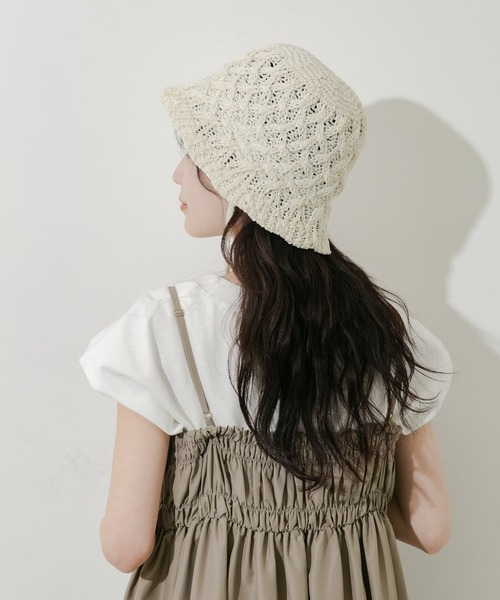 「SMELLY」 帽子 - ブラック レディース_画像5