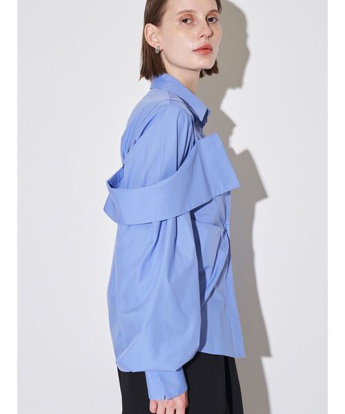 ELENDEEK（エレンディーク） ブラウス シャツ レイヤードオフ