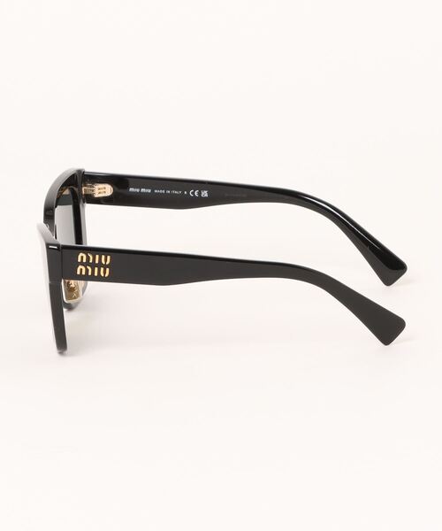 miu miu ブラック サングラス　新品同様 miu miu（ミュウミュウ） サングラス FREE ブラック レディース