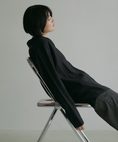 anuke（アンヌーク） 長袖ブラウス FREE グレー レディース : ZOZOTOWN