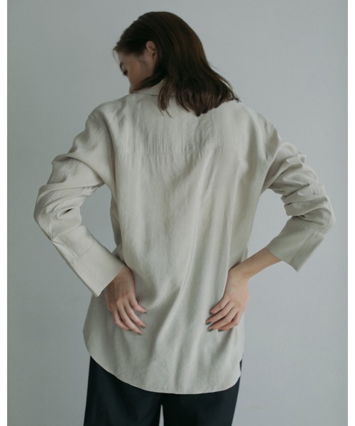 anuke（アンヌーク） 長袖ブラウス FREE グレー レディース : ZOZOTOWN