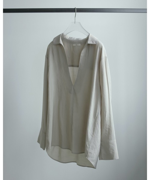 anuke（アンヌーク） 長袖ブラウス FREE グレー レディース : ZOZOTOWN