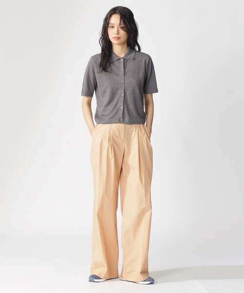 「ECOALF」 半袖ニット FREE グレー レディース_画像3