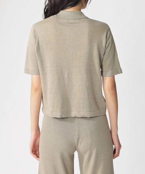 「ECOALF」 半袖ニット FREE グレー レディース_画像8