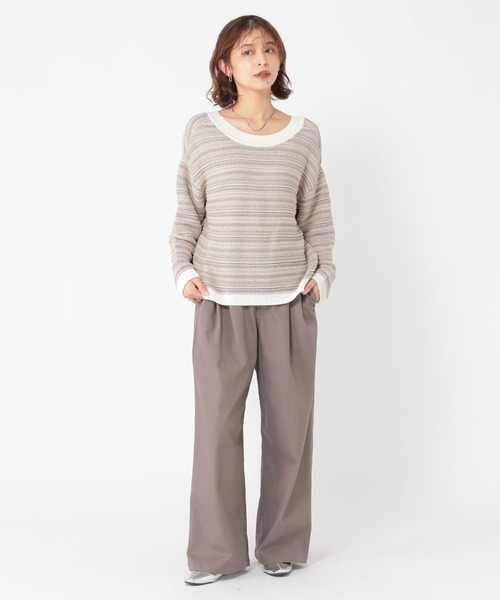 りょーや　パンツ／ニット セール】 リネン混ニットパンツ （その他パンツ）｜URBAN RESEARCH