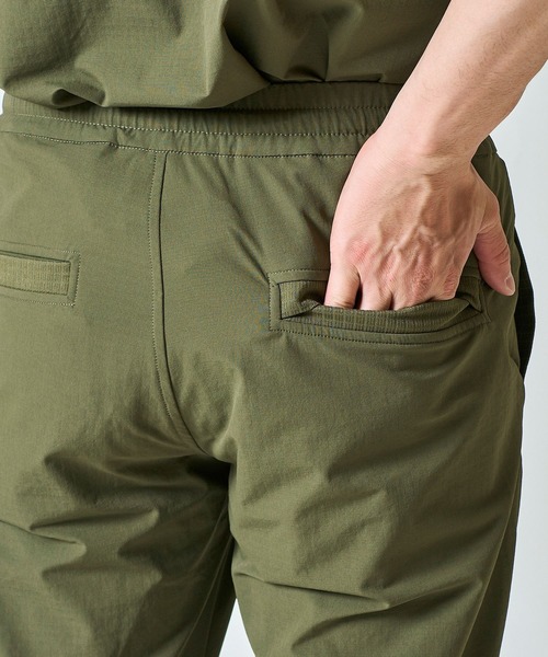 TETE HOMME（テット オム） パンツ ナイロンストレッチテーパード9分丈