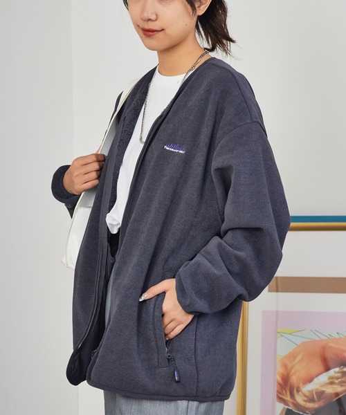 THOUSAND MILE（サウザンドマイル） カーディガン KNIT FREECE ZIP