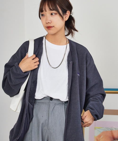 THOUSAND MILE（サウザンドマイル） カーディガン KNIT FREECE ZIP