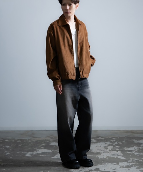 improves（インプローブス） ブルゾン アウター フェイクスエード