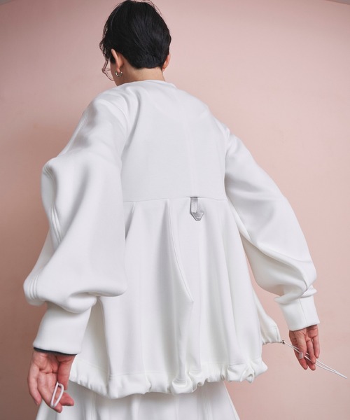 OMMO オーエムエムオー BACK FLARE SHORT TOP フリー OMMO オーエム