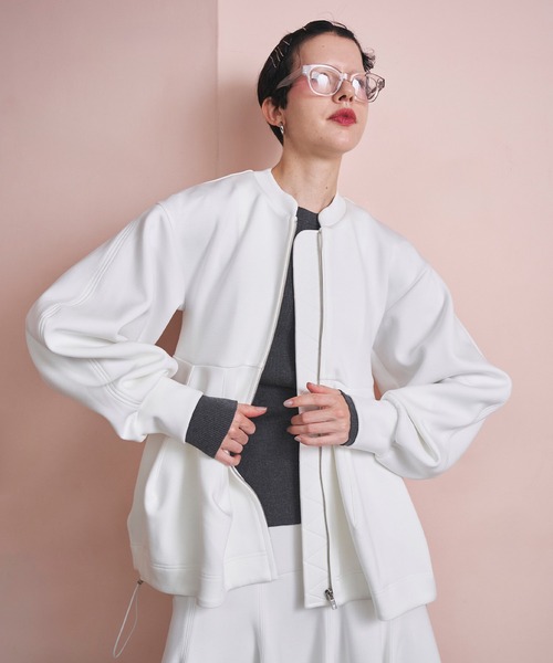 OMMO（オーエムエムオー） ブルゾン アウター FLASK PATTERN ZIPUP BZ