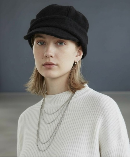 BURNER（バーナー） 帽子 キャスケット 「CHI SELECT」ギャザー