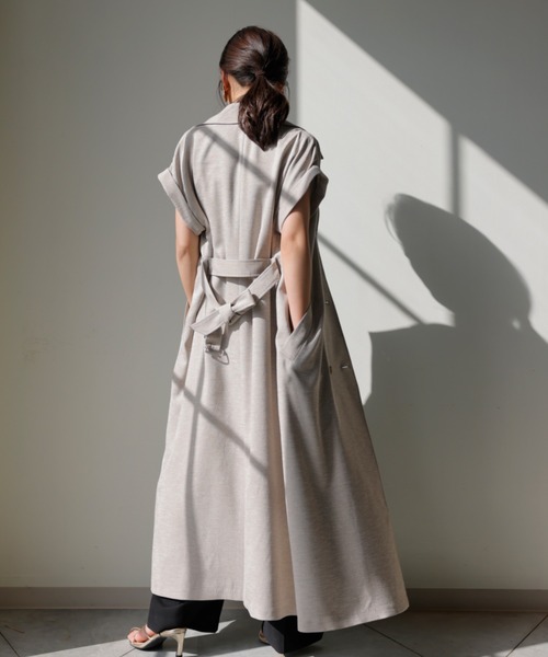 「anuans」 カーディガン FREE ベージュ レディース_画像7