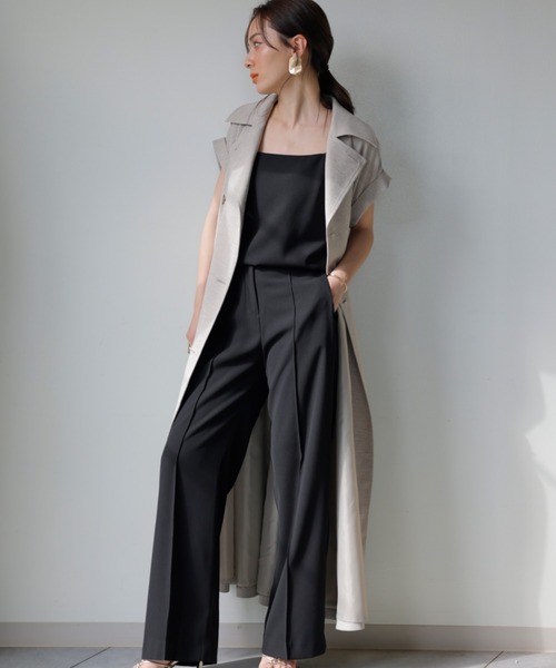 「anuans」 カーディガン FREE ベージュ レディース_画像8