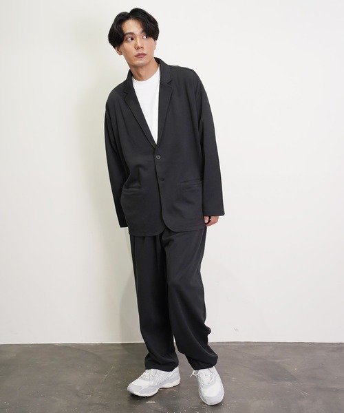 NEVER） Acquiesce セットアップ TCダンボールテーラードセットアップ