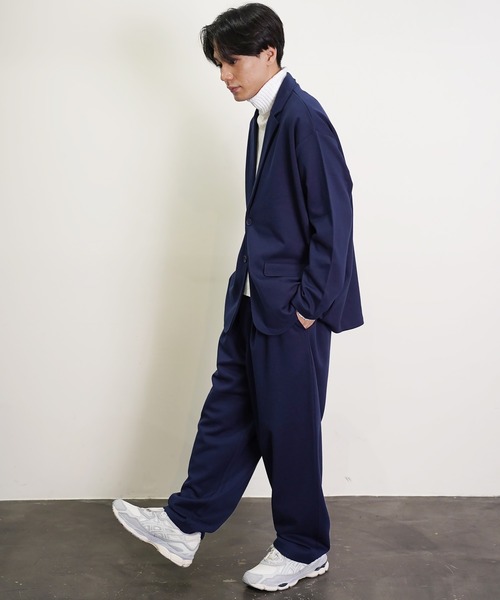 NEVER） Acquiesce セットアップ TCダンボールテーラードセットアップ