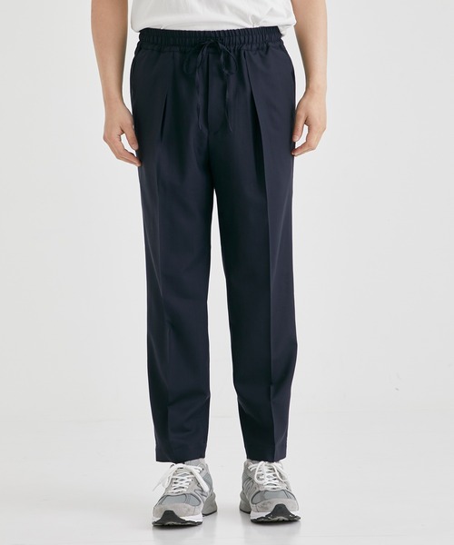 markaware（マーカウェア） スラックス 1 ネイビー メンズ : ZOZOTOWN