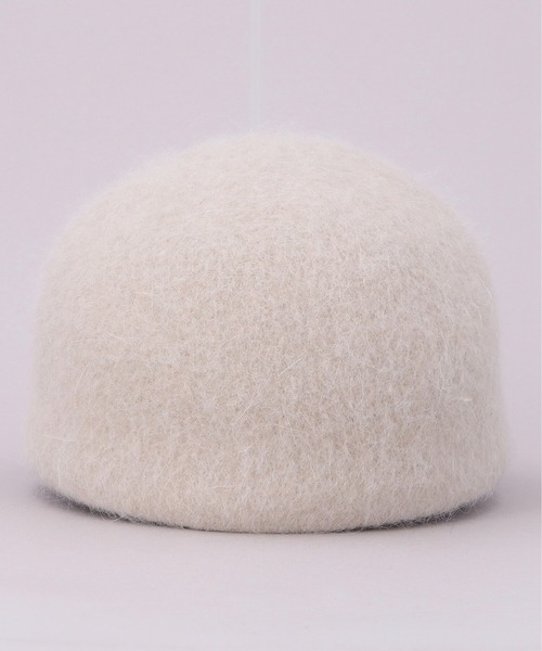 CA4LA ボア付き　ウールキャップ　未使用 CA4LA（カシラ） キャップ 帽子 YK ANGORA WOOL CAP メンズ レディース