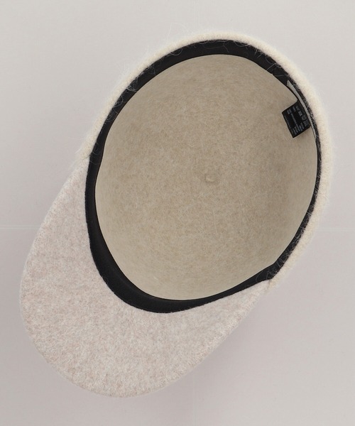 CA4LA ボア付き　ウールキャップ　未使用 CA4LA（カシラ） キャップ 帽子 YK ANGORA WOOL CAP メンズ レディース