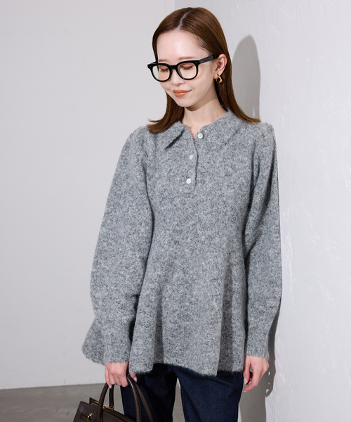 SLOBE IENA（スローブイエナ） ニット セーター ペプラムニット