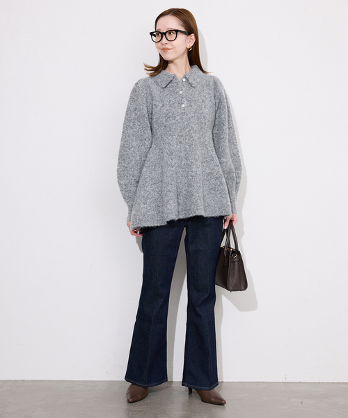 SLOBE IENA（スローブイエナ） ニット セーター ペプラムニット