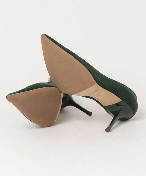 JIMMY CHOO（ジミーチュウ） パンプス 36.5 グリーン レディース