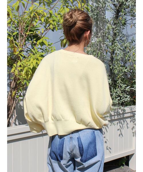 アングリッド Ungrid（アングリッド） ニット セーター コットン混ショートルーズ