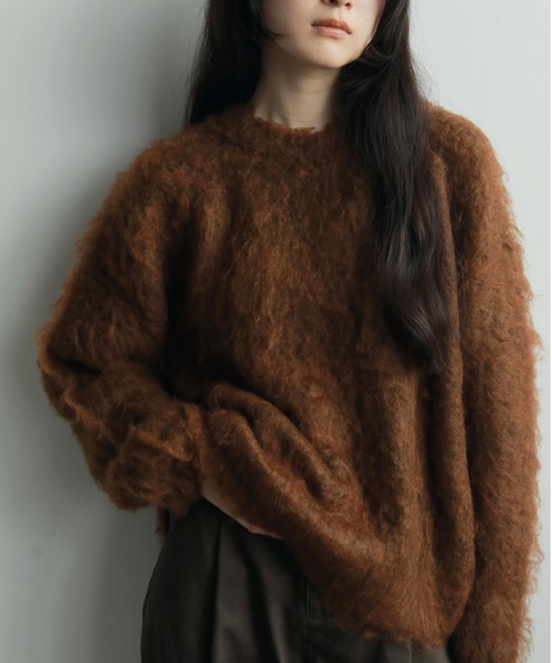 anuke（アンヌーク） ニット セーター Brashed Knit Pullover