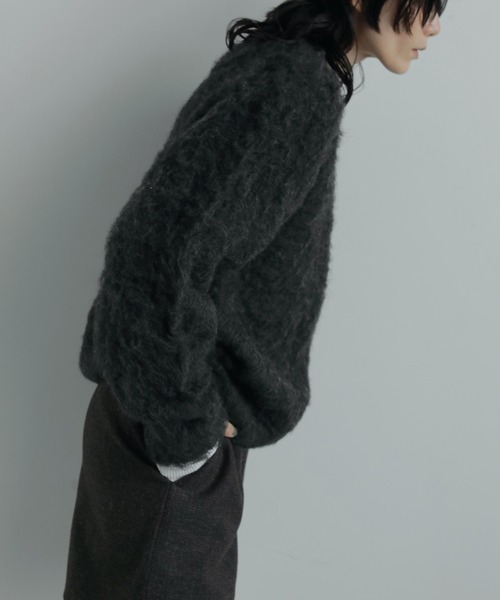 anuke（アンヌーク） ニット セーター Brashed Knit Pullover