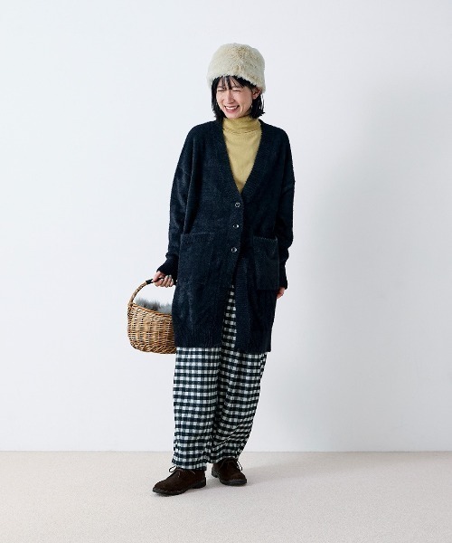 黒猫です！新品！定価六万！★Milly ミリー カーディガン ニット mily bilet カーディガン 「mily bilet」ほんのり甘い新定番。胸刺繍