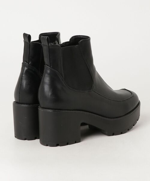 「R&E rosessence」 ショートブーツ LL ブラック レディース_画像2