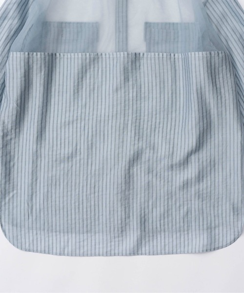 「MAISON SPECIAL」 長袖シャツ FREE ブルー レディース_画像4