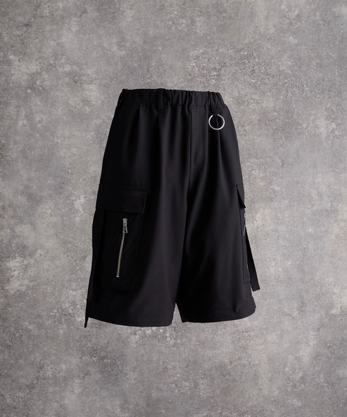 ADRER（アドラー） ワイドパンツ ハーフパンツ スラックス 短パン
