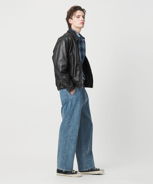 BEAUTY＆YOUTH UNITED ARROWS コート ジャケット ラブ レザー バルーン