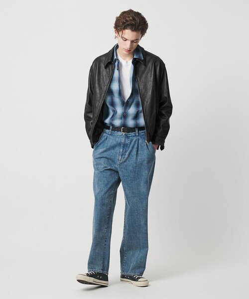 BEAUTY＆YOUTH UNITED ARROWS コート ジャケット ラブ レザー バルーン