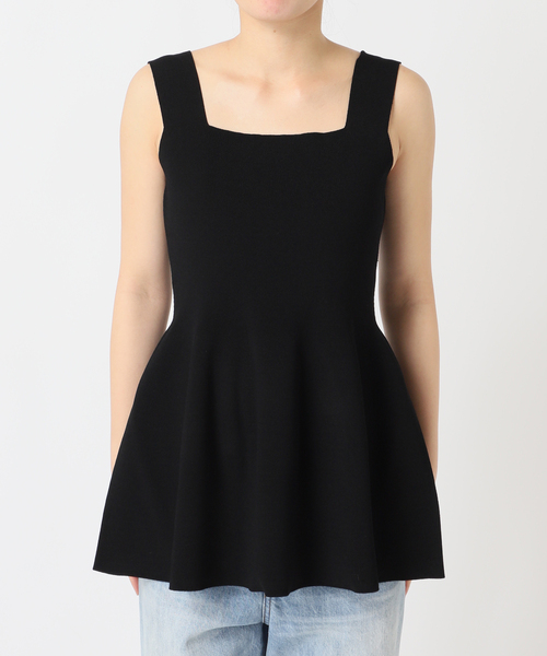 plage（プラージュ） Peplum Camisole ニット レディース : ZOZOTOWN