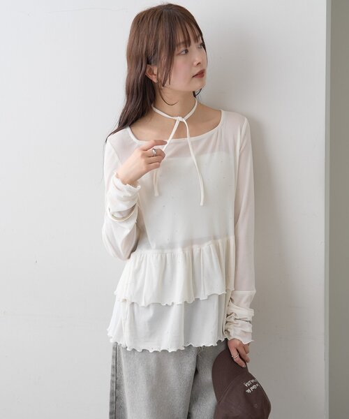 mystic（ミスティック） tシャツ 「レイヤードスタイルに」「IVO