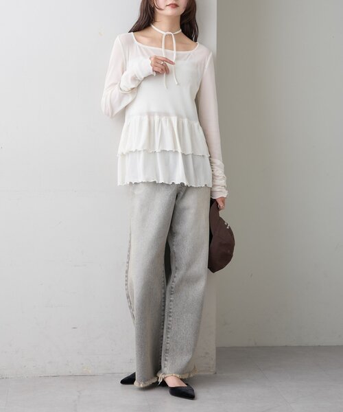 mystic（ミスティック） tシャツ 「レイヤードスタイルに」「IVO