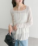 tシャツ 「レイヤードスタイルに」「IVO /...の詳細画像2