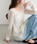 tシャツ 「レイヤードスタイルに」「IVO /...の詳細画像1