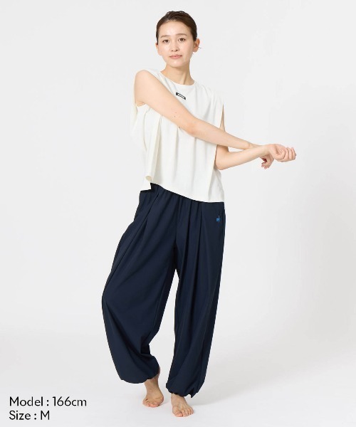 le coq sportif（ルコックスポルティフ） ワイドパンツ パンツ 接触冷